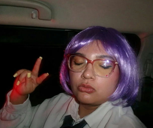Una foto de Naylea Villarreal tomada solo por diversión.