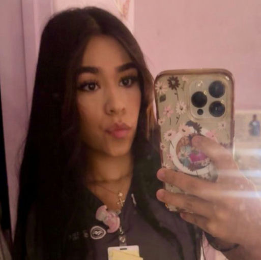 Una foto de Angela Fregoso tomada solo por diversión.
